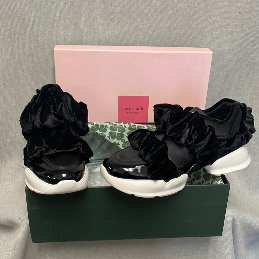 Kate Spade scrunchie shoe